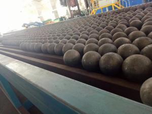 Quality B3 High Hardness Forged Grinding Balls 120MM 60-65HRC For SAGmill wholesale