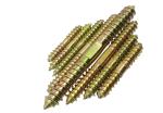 Carbon Steel Class 4.8 Zinc Yellow Plated Black Double Head Hanger Bolt With