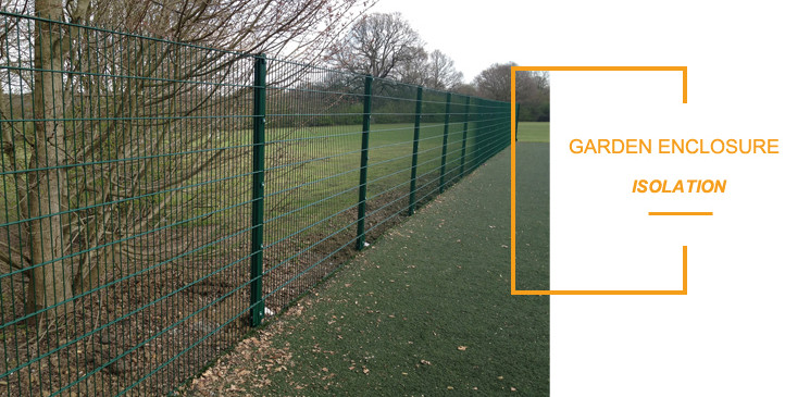 2x2.5m 868 Fencing Pvc Coated Iron Wire Garden Decorative
