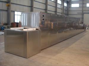 China Microwave Belt Sterilizing Industrial Drying Ovens Button Control System on sale