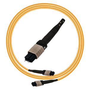 Quality LSZH PVC Jacket 8 Fiber MTP MPO Patch Cord OM4 OM5 wholesale