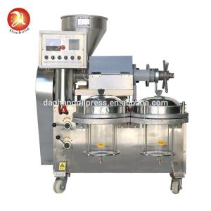 Quality 30kg/H Small Oil Filter Press Machine , 50hz Safflower Seed Oil Making Machine wholesale