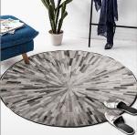 Abstract Vision Geometric Pattern Carpet Imitation Cashmere Living Room / Hotel
