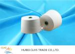 DTY White Polyester Yarn150 / 48 , Dyed Raw White Polyester Textured Yarn