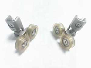 Quality Shower room glass door side sliding door wheels wholesale