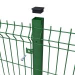 4mm V Mesh Security Fencing 50mm X 200mm White Color