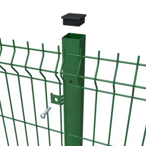Quality Outdoor Garden Privacy 3D Curved V Mesh Fencing Gate wholesale