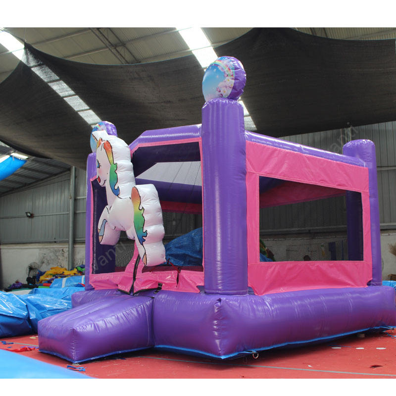 Customized Color Commercial Inflatable Jump Slide Water Park Slide