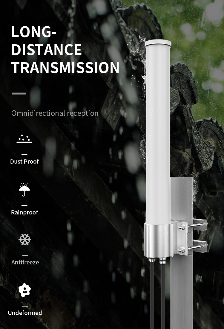 Long Range WiFi Antenna for Free Internet Access Impendence 50 500 Meters Coverage