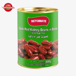 Quality Red Kidney Canned Food Beans In Brine 800g Pure Natural Flavor QS Certificate wholesale