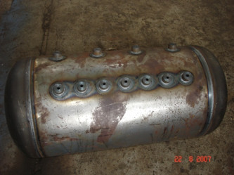 300MM Diameter Water Tank Making Machine Hydraulic Liner Pairing