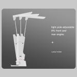 Adjustable Brightness Modern Led Lamp Emergency Charger Three Color Dimming