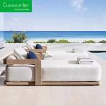 Outdoor Furniture Garden Sofa Set luxury teak sofa modern for Corner villa Hotel