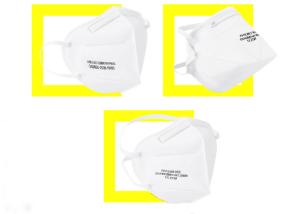 Quality Waterproof Elastic Earloop KN95 FFP2 Face Mask / Comfortable KN95 Civil Mask wholesale