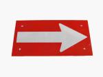L400*W280*H2.0mm 3M Reflective Film Arrow Board Signs