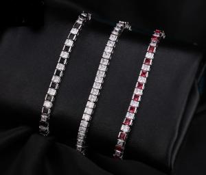 Quality Fashion Bangle AAAA Cz Gold Silver color Wedding Bracelet bangle for women Fashion accessaries wholesale