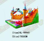 Mickey Mouse Castle Inflatable Large Slide For Childrens