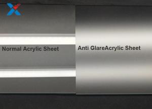 Quality Anti Glare Scratch Resistant Acrylic Sheet with Reflective Coating wholesale