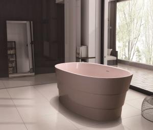 Quality UV Resistant Oval Freestanding Bathtub Low Thermal Conduction wholesale