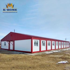 Quality Fireproof Portable Construction Office Prefabricated Container Building wholesale