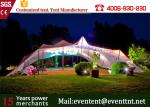 Luxury Interior Design Freeform Stretch Tent With Colorful PVC Fabric Cover