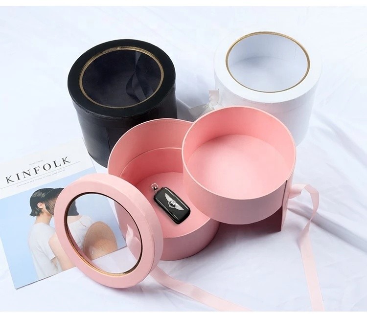 Matt Lamination CMYK 1200gsm Cardboard Paper Cylinder Packaging