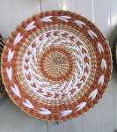 2021 new design High quality Wholesale seagrass wicker wall baskets wall plates
