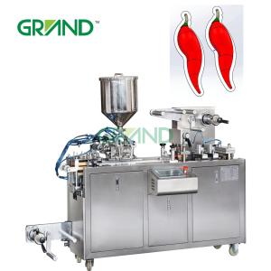 Quality Alu/PVC Blister Packing Machine Small Liquid For Chilli Sauce DPP80 Automatic wholesale