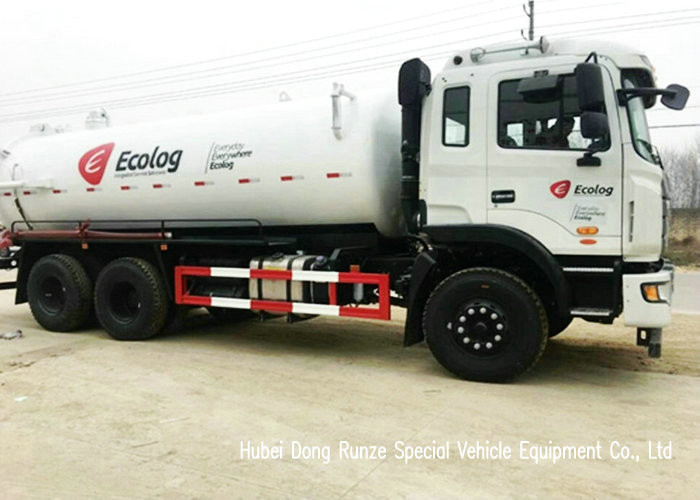 JAC LHD 4x2 10 Wheeler Sewage Suction Tanker Truck With Vacuum Pump 16m3