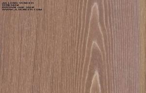 Quality Brown Engineered Oak Wood Veneer Sheets , Thin Wooden Veneers wholesale