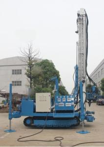 Quality ISO Water Well Machine Well Drilling Rig 6m Drill Rod One Time Hydraulic System wholesale
