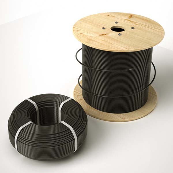 Loose Tube 8 Core Armoured Fiber Optic Cable PVC 10 KN Tensile Strength