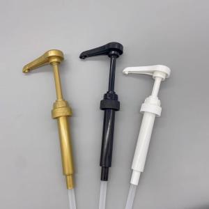 Quality 28 400 5ml 8ml 10ml Plastic PP PE Dispenser Syrup Pump Non Spill wholesale