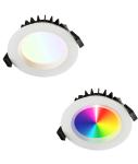 Smart Control RGBW LED Downlight With AC 85-265V Aluminum Alloy 0-10V dimmable