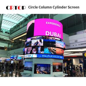 Quality Cylindrical Bending Flexible LED Display Screen Indoor FM6363B IC wholesale
