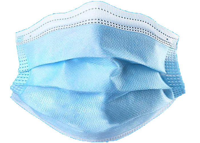 Anti Bacteria Blue Half EN149 2001 Earloop Face Masks