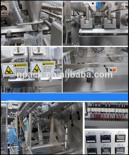 Food Factory 4 Side Sealing Automatic Tomato Paste packing Machine