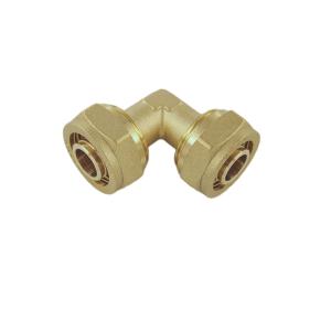 Quality ISO228 Brass Compression Fittings Pex Elbow Fitting Leak Proof wholesale