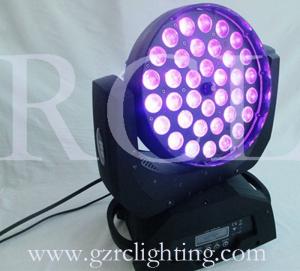 Quality Rgbwa Uv DMX 36 x 18w LED Moving Head Light for Concert Theatre Wash Zoom Lights wholesale