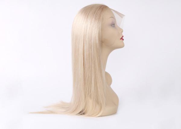Unprocessed Brazilian Virgin Straight Human Hair Full Lace Wigs Can Be Dyed And
