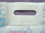 Promotional Printed Patch Handle Carrier Bags With Reinforcement