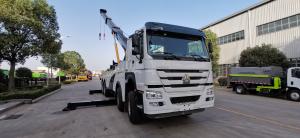 Quality Howo 8X4 Crane Crane Road Wrecker Truck Euro 3 360 Degree Turning wholesale
