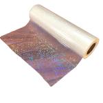 BOPP Holographic Film Roll Moisture Proof Hot Lamination Process