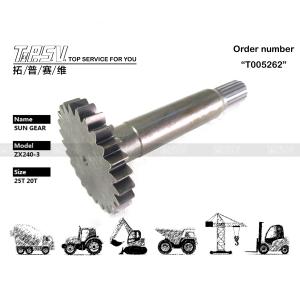 Quality 2049585 ZX240-3 Excavator Travel 1 Stage Sun Gear Gearbox Planetary Reducer For Excavator Repair wholesale
