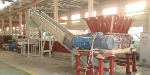 Quality 1500kgh Industrial Plastic Recycling Shredder Machine wholesale