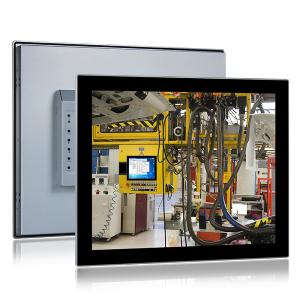 Quality 17inch Capacitive Touch Monitor Industrial With Display Brightness 400 24VDC wholesale