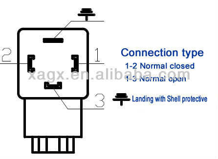 2018 hot sale electric gas pressure control switch