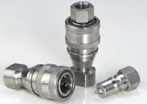 Quality Stainless Steel Hydraulic Quick Connect Couplings Female Thread KZF ISO7241-B wholesale