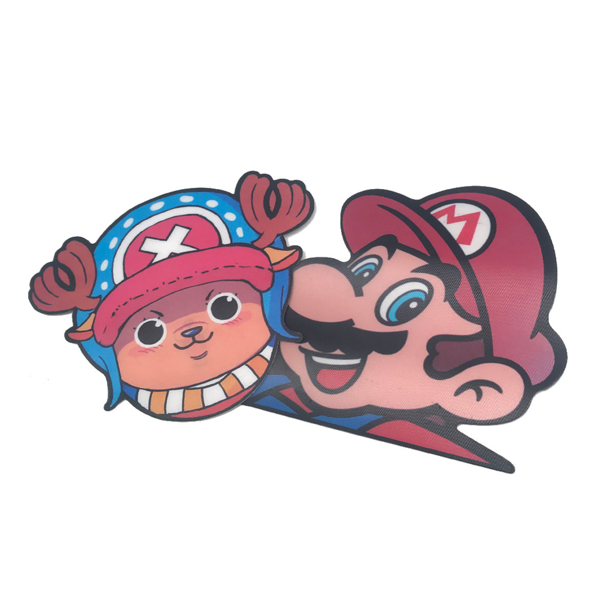 Manga Waterproof Cartoon Changing Flips Decals Lenticular 3D Anime Motion Stickers for Car Laptop Suitcase