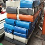 27tons 0.376mm grey steel color roof sheets with pacakge deliveried by a 20ft